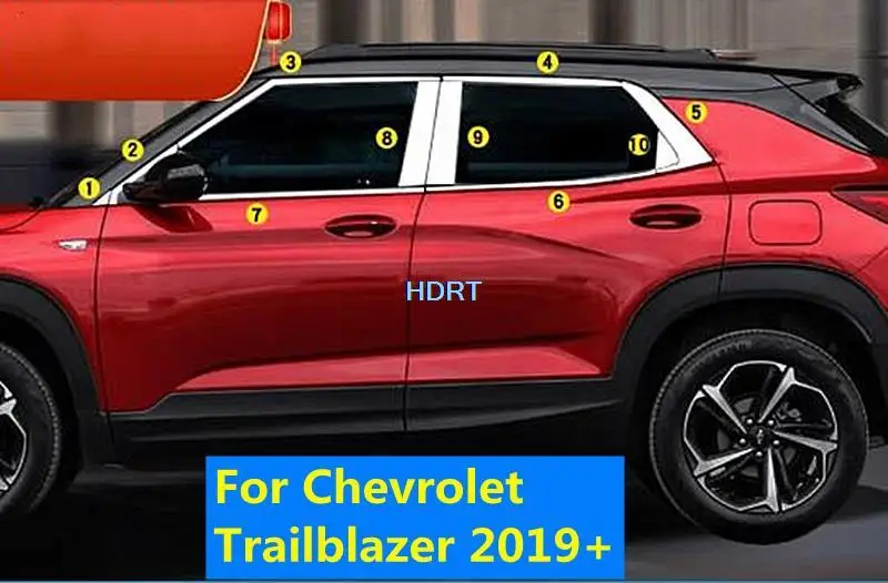Для Chevrolet Trailblazer 2019 2020 2021, Стайлинг автомобиля, оконный центр, стикер, отделка, внешние декоративные пленки, автомобильный аксессуар
Для Chevrolet Trailblazer 2019 2020 2021, Стайлинг автомобиля, оконный центр, стикер, отделка, внешние декоративные пленки, автомобильный аксессуар