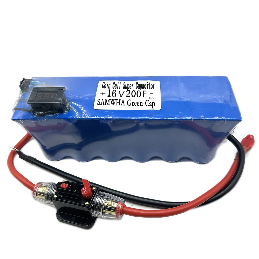 SAMWHA 16V200F Суперконденсатор, автомобильный выпрямитель, модуль 2, 7v600f параллельное подключение, Суперконденсатор, источник питания
SAMWHA 16V200F Суперконденсатор, автомобильный выпрямитель, модуль 2, 7v600f параллельное подключение, Суперконденсатор, источник питания