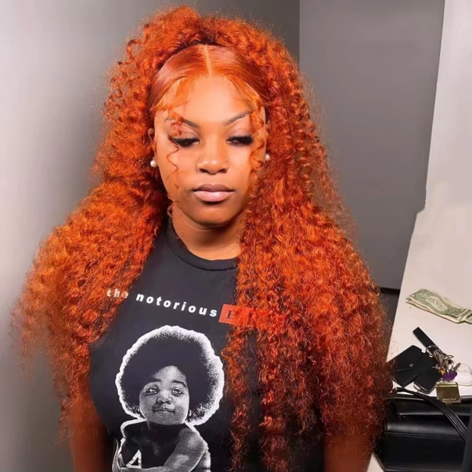 Deep Wave Ginger Lace Front Wigs Human Hair 13x4 13x6 #350 Colored Wigs Brazilian Human Hair Curly Wigs Orange Ginger 24Inch
Deep Wave Ginger Lace Front Wigs Human Hair 13x4 13x6 #350 Colored Wigs Brazilian Human Hair Curly Wigs Orange Ginger 24Inch