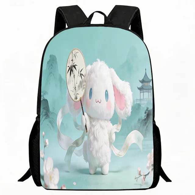 Kids Bag Traditional Chinese Puppy With Fan Print Backpack Kids Lightweight School Bag Adjustable Breathable Straps Durable Poly
Kids Bag Traditional Chinese Puppy With Fan Print Backpack Kids Lightweight School Bag Adjustable Breathable Straps Durable Poly