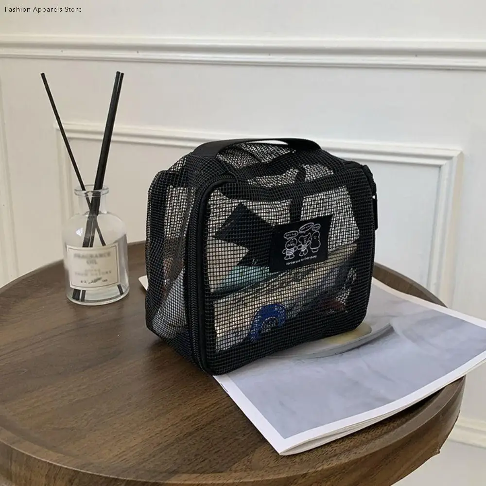 Lightweight Mesh Makeup Pouch Portable Hollow Out Travel Toiletry Pockets Visibility Large Capacity Grid Cosmetic Bag Lipstick
Lightweight Mesh Makeup Pouch Portable Hollow Out Travel Toiletry Pockets Visibility Large Capacity Grid Cosmetic Bag Lipstick