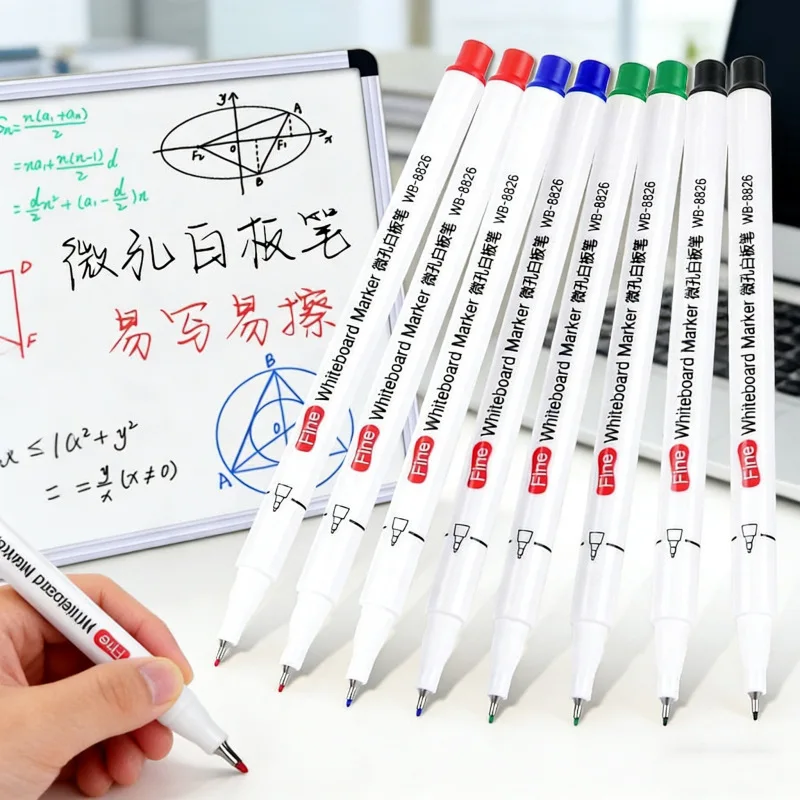 12pcs 0.5mm Dry Erase Markers Whiteboard Marker Pen Office School White Board Stationery Extra Fine Tip Multicolour Makers Pen
12pcs 0.5mm Dry Erase Markers Whiteboard Marker Pen Office School White Board Stationery Extra Fine Tip Multicolour Makers Pen