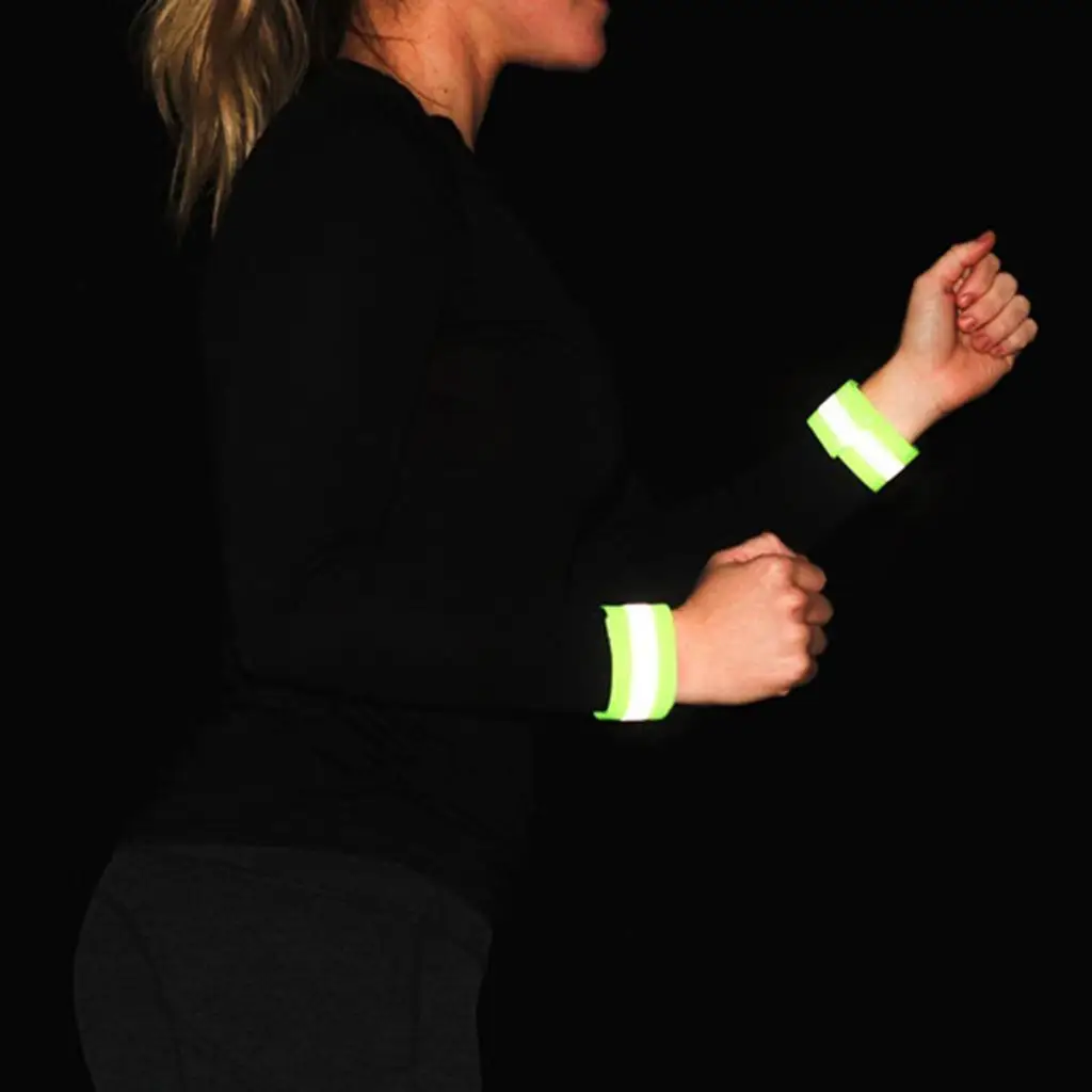 Reflective Bracelet Adjustable Elastic Leg Ankle Arm Strap Night Visibility Band for Summer Cycling Jogging Walking
Reflective Bracelet Adjustable Elastic Leg Ankle Arm Strap Night Visibility Band for Summer Cycling Jogging Walking