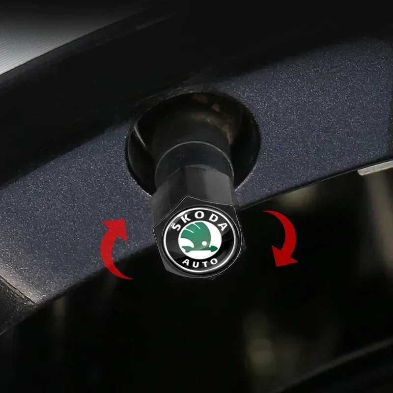 Or Skoda Kodiaq Octavia Car Sticker New Car Wheel Tire Valve Stems Cap With Keychain Keyring Badge For Skoda Octavia A5 A4 Mk1 F
Or Skoda Kodiaq Octavia Car Sticker New Car Wheel Tire Valve Stems Cap With Keychain Keyring Badge For Skoda Octavia A5 A4 Mk1 F