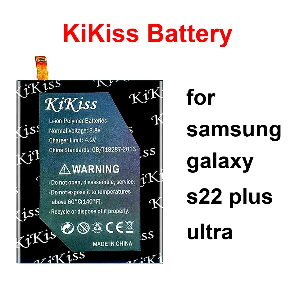 Аккумулятор для мобильного телефона с длительным сроком службы EB-BS901ABY EB-BS908ABY EB-BS906ABY 4450-5900 мАч для Samsung Galaxy S22 Plus Ultra
Аккумулятор для мобильного телефона с длительным сроком службы EB-BS901ABY EB-BS908ABY EB-BS906ABY 4450-5900 мАч для Samsung Galaxy S22 Plus Ultra