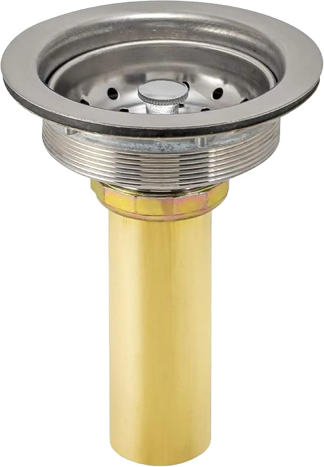 Сливной фильтр для кухонной мойки из нержавеющей стали с соединительным патрубком, подходит для отверстий диаметром от 3,5 до 4 дюймов
Сливной фильтр для кухонной мойки из нержавеющей стали с соединительным патрубком, подходит для отверстий диаметром от 3,5 до 4 дюймов