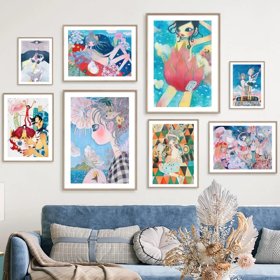 Aya Takano Japanese Anime Girl Y2K Wall Art Canvas Giclee Painting Nordic Posters And Prints Wall Pictures For Living Room Decor
Aya Takano Japanese Anime Girl Y2K Wall Art Canvas Giclee Painting Nordic Posters And Prints Wall Pictures For Living Room Decor