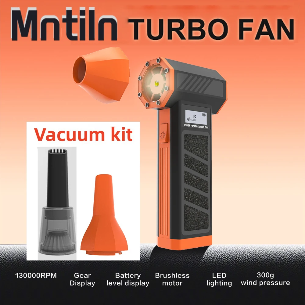 Super Power Turbo Jet Fan 130000RPM Violent Fan Electric Air Duster Vacuum Cleaner Air Blower 3 wind speed Car Keyboard Clean
Super Power Turbo Jet Fan 130000RPM Violent Fan Electric Air Duster Vacuum Cleaner Air Blower 3 wind speed Car Keyboard Clean