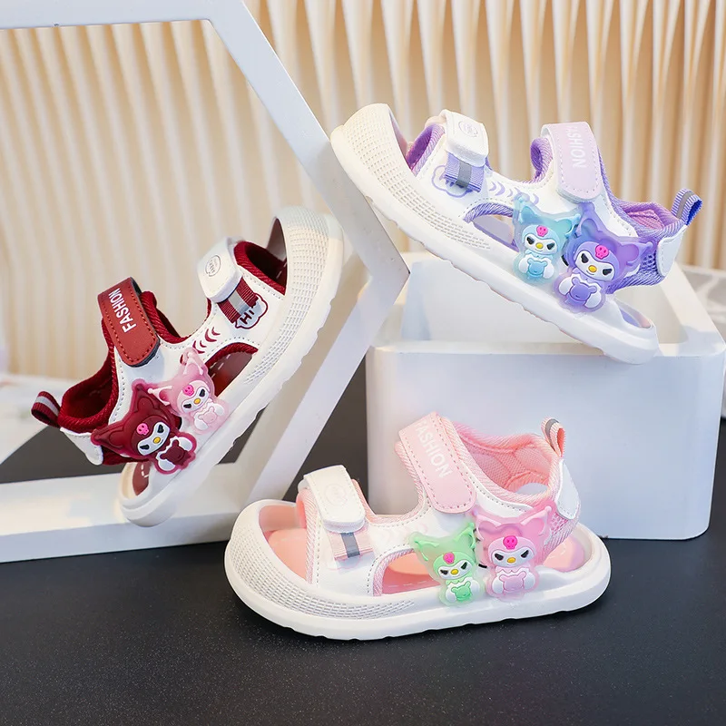 Kuromi 2026 New Summer Kids Sandals - Non-Slip Closed Toe Cartoon, Baby First Walkers Sports Beach Shoes for Boys Girls
Kuromi 2026 New Summer Kids Sandals - Non-Slip Closed Toe Cartoon, Baby First Walkers Sports Beach Shoes for Boys Girls