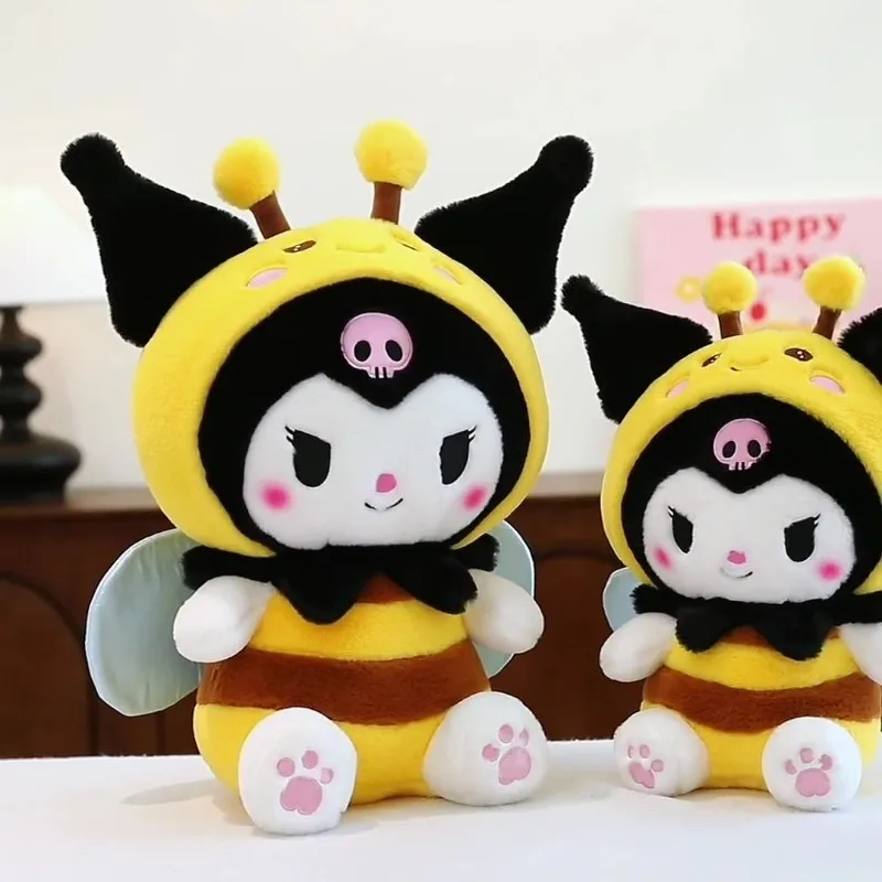 Kuromi Kawaii Sanrio Cute Plush Toys Bee Kuromi Anime Children Doll Birthday Present 35cm Christmas Pendant Gifts for Girls
Kuromi Kawaii Sanrio Cute Plush Toys Bee Kuromi Anime Children Doll Birthday Present 35cm Christmas Pendant Gifts for Girls