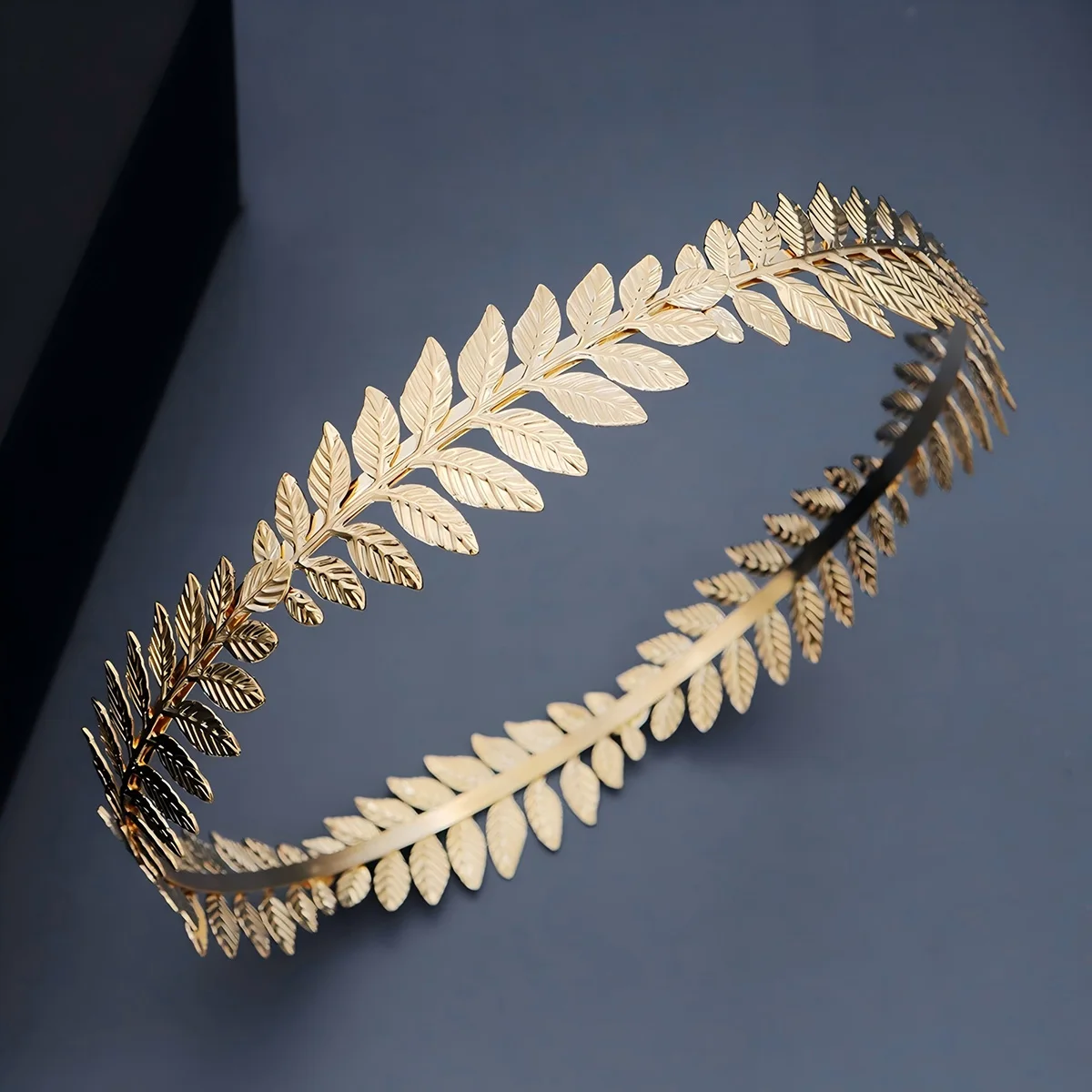 1pc Elegant Bridal Hair Accessory Alloy Leaf Design Girls' Fashion Hair Rings Party Festival Wearing Women's Jewelry Accessories
1pc Elegant Bridal Hair Accessory Alloy Leaf Design Girls' Fashion Hair Rings Party Festival Wearing Women's Jewelry Accessories