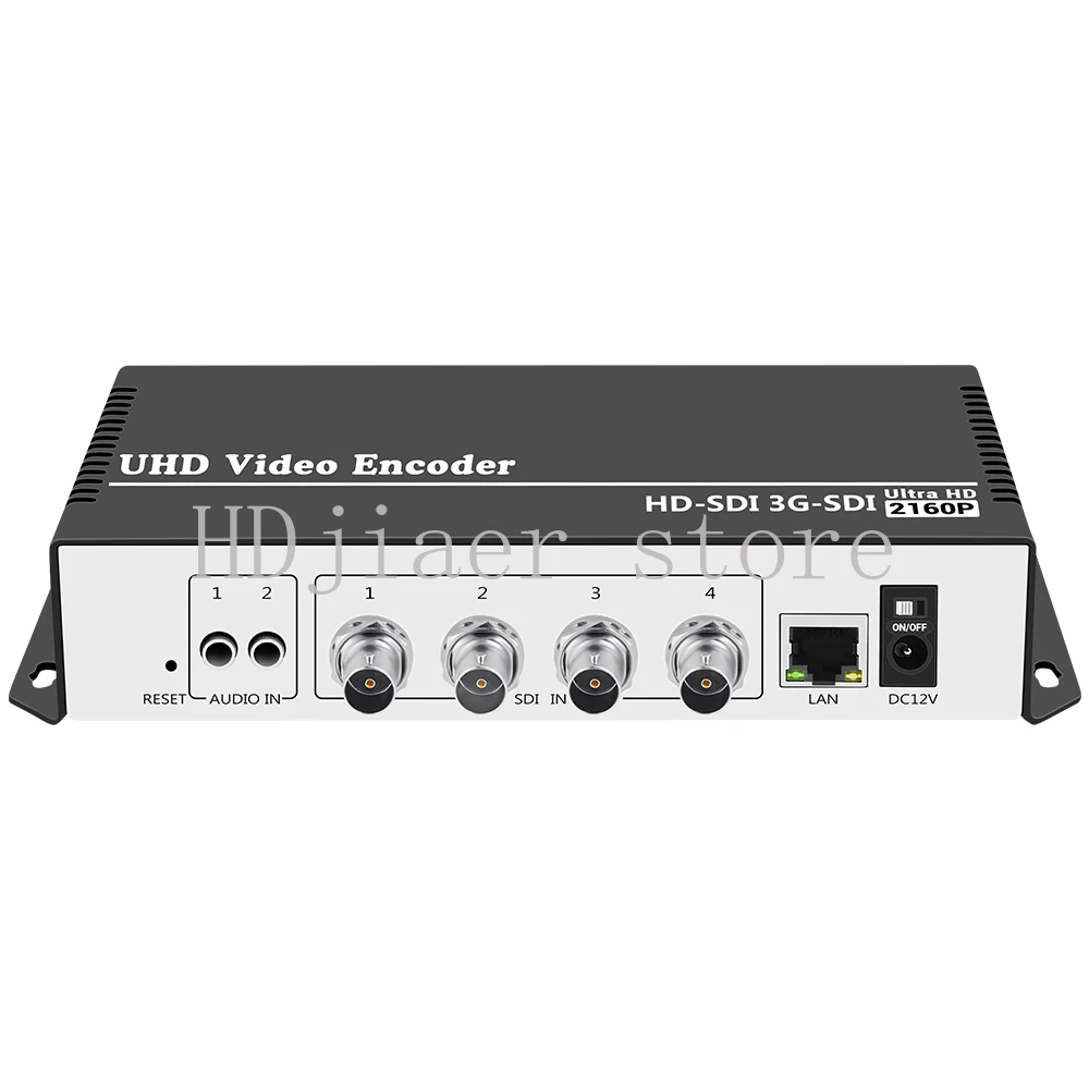 H.264 AVC 4 in 1 SDI Live Streaming Broadcast Video Encoder Transmitter for Wowza Facebook YouTube RTMP SRT
H.264 AVC 4 in 1 SDI Live Streaming Broadcast Video Encoder Transmitter for Wowza Facebook YouTube RTMP SRT
