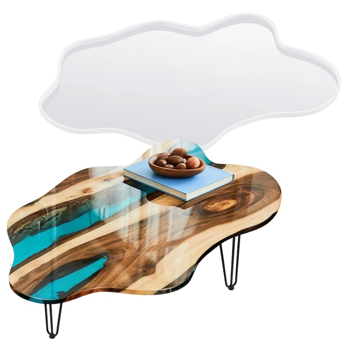 Durable Silicone Irregular Pendulum Decor Mold - Create Magical River Table Ornaments - Perfect for DIY Craft Enthusiasts!
Durable Silicone Irregular Pendulum Decor Mold - Create Magical River Table Ornaments - Perfect for DIY Craft Enthusiasts!
