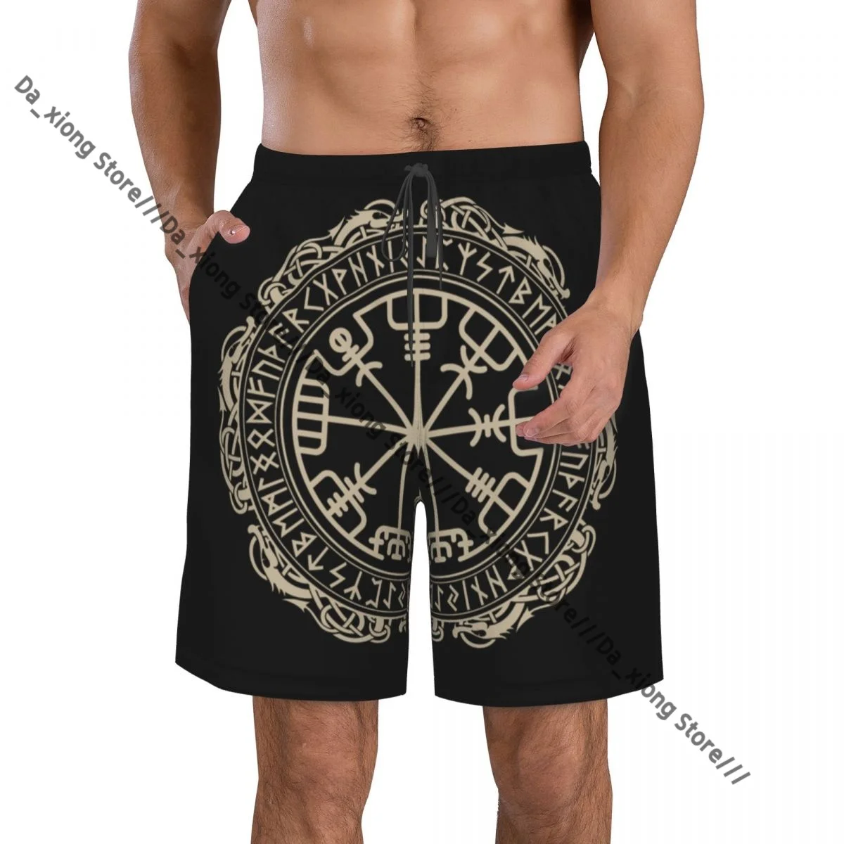 Мужские шорты для плавания, купальники Magical Runic Compass Vegvisir, плавки, купальник, пляжная одежда, шорты для плавания
Мужские шорты для плавания, купальники Magical Runic Compass Vegvisir, плавки, купальник, пляжная одежда, шорты для плавания