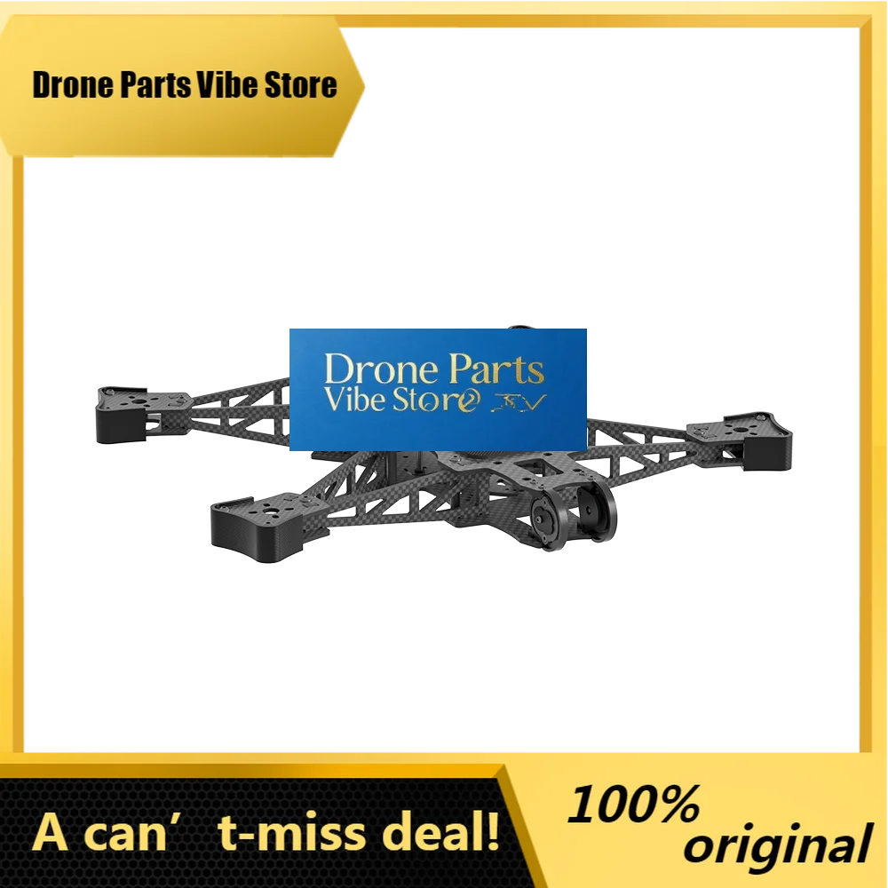 Drone PartsAOS UL7 V5 FPV Frame Kit With 3mm Arm Compatible With O4 Air Unit Pro / O3 Air Unit / HD Vista / BLITZ Whoop 1.6W VTX
Drone PartsAOS UL7 V5 FPV Frame Kit With 3mm Arm Compatible With O4 Air Unit Pro / O3 Air Unit / HD Vista / BLITZ Whoop 1.6W VTX