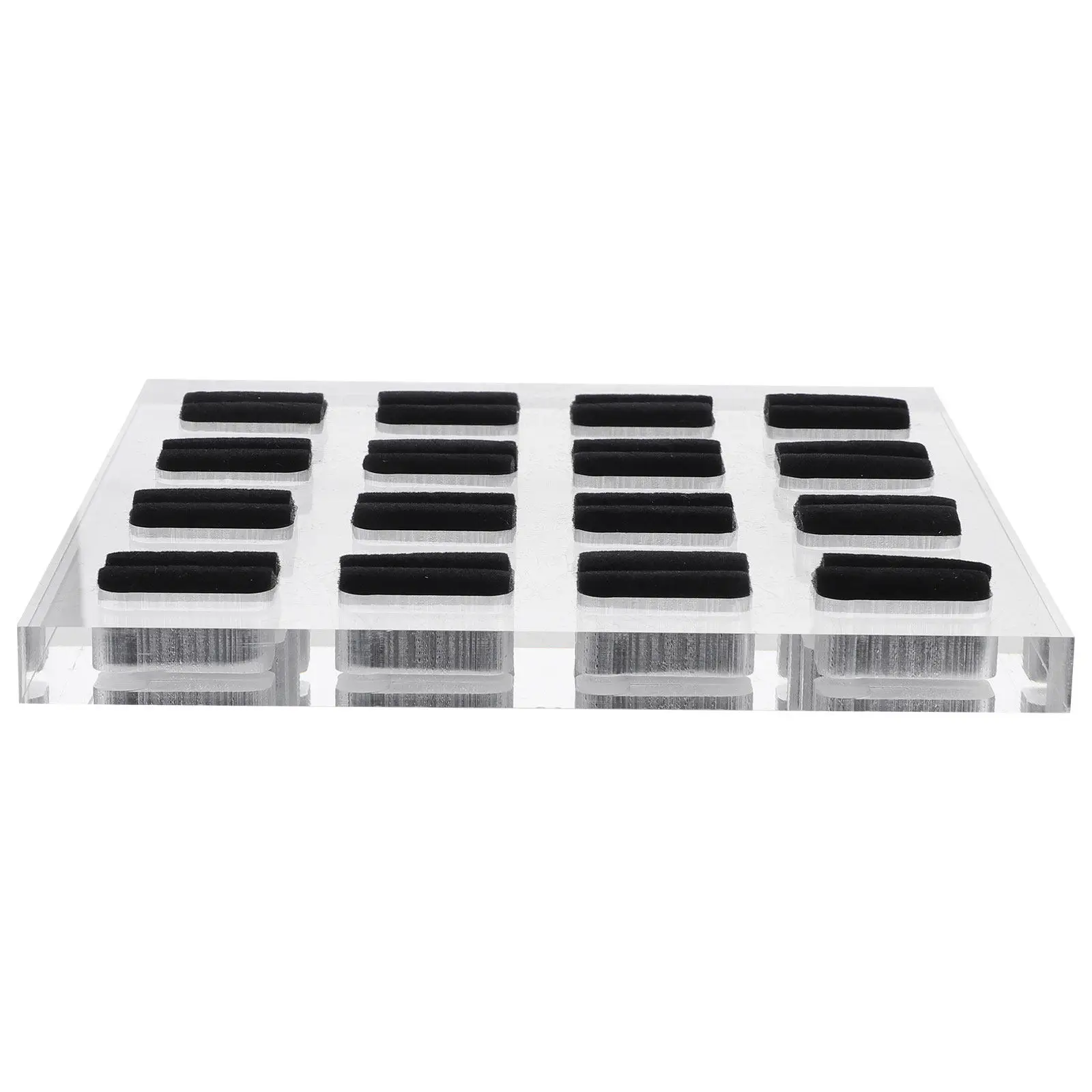 Acrylic Ring Display Tray 16 Slots for Rings Ear Jewels Storage Organizer Elegant Desktop Jewelry Display Ring Storage Organizer
Acrylic Ring Display Tray 16 Slots for Rings Ear Jewels Storage Organizer Elegant Desktop Jewelry Display Ring Storage Organizer