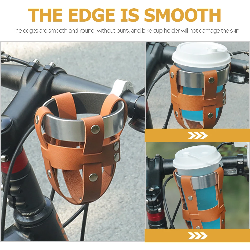 1 set 1 Set Bicycle Cup Holder Vintage Pu Bike Water Bottle Rack Smooth Edges Easy Install For Cycling Outdoor Use
1 set 1 Set Bicycle Cup Holder Vintage Pu Bike Water Bottle Rack Smooth Edges Easy Install For Cycling Outdoor Use