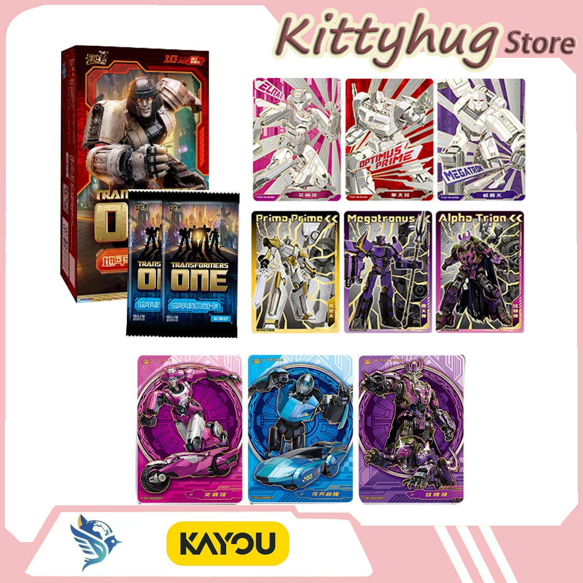 Kayou Transformers Horizon Line Collectible Card Optimus Prime Se Card Anime Peripheral Gift For Toy Origin Package
Kayou Transformers Horizon Line Collectible Card Optimus Prime Se Card Anime Peripheral Gift For Toy Origin Package
