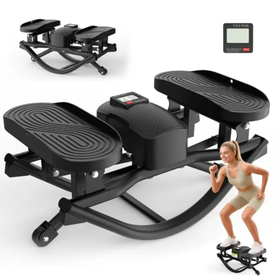 Rock Stepper, The Rock Stepper Side to Side Exercise Machine 350 lb Capacity, Oversized Pedals, Low Impact 3D Lateral Stepper f
Rock Stepper, The Rock Stepper Side to Side Exercise Machine 350 lb Capacity, Oversized Pedals, Low Impact 3D Lateral Stepper f