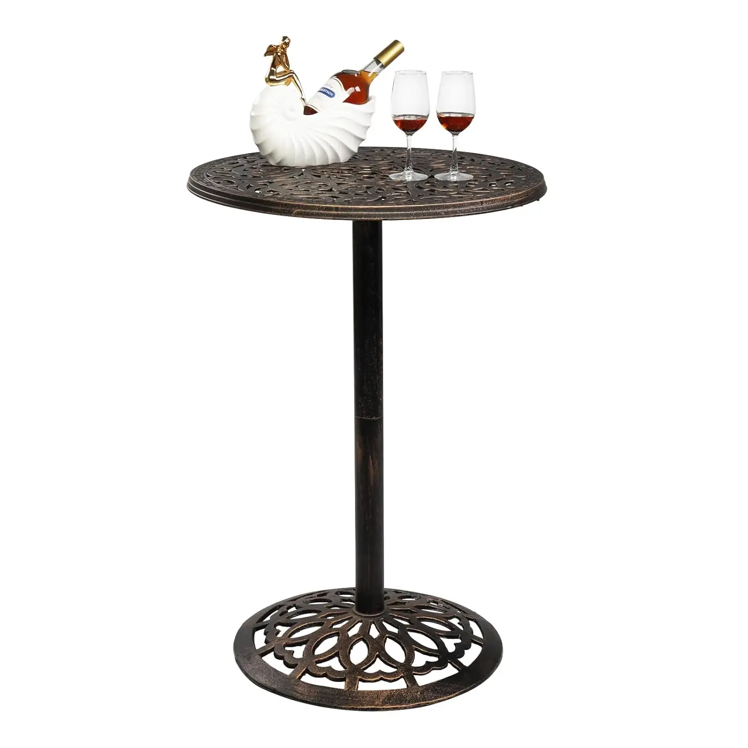 40-дюймовый барный стол на открытом воздухе, высокий стол, литой алюминиевый уличный стол для паба, высота 40 дюймов, круглый барный стол, стол для бистро для патио, C
40-дюймовый барный стол на открытом воздухе, высокий стол, литой алюминиевый уличный стол для паба, высота 40 дюймов, круглый барный стол, стол для бистро для патио, C