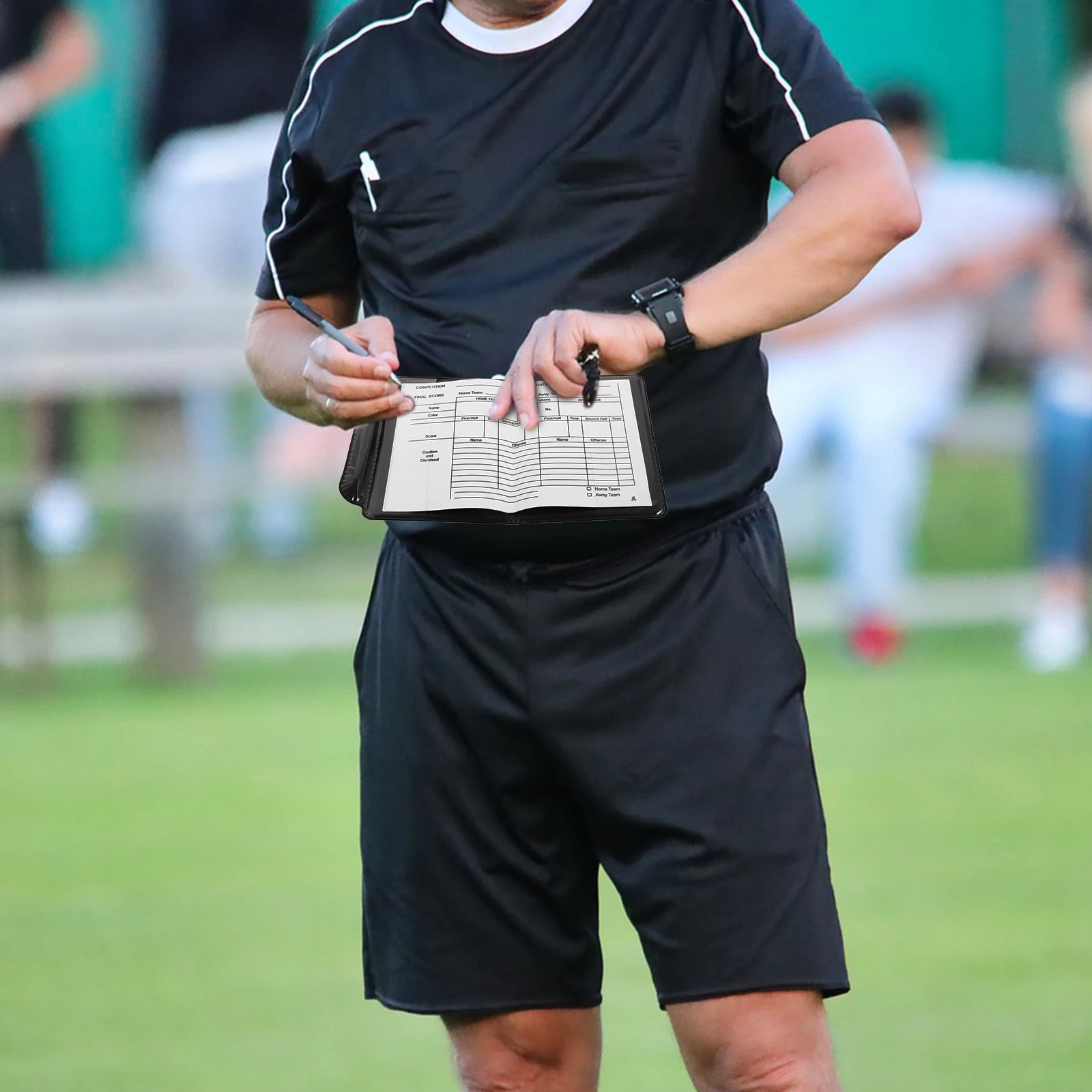 2Sets Standard Soccer Referee Kit Professional Red Yellow Cards Notepad Pen Portable Soccer Match Supply Red and Yellow Cards
2Sets Standard Soccer Referee Kit Professional Red Yellow Cards Notepad Pen Portable Soccer Match Supply Red and Yellow Cards