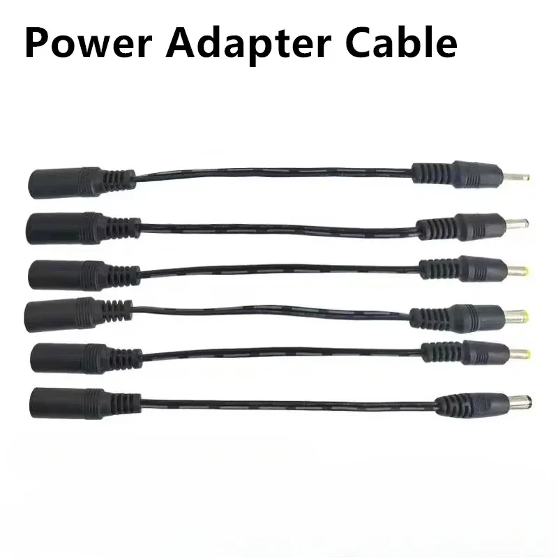 1PC DC Connector Power adapter cable 5.5 x 2.1mm Female Plug to 3.5×1.35/2.5*0.7/4.0×1.7/4.8*1.7/5.5×2.5MM Male Plug Power cable
1PC DC Connector Power adapter cable 5.5 x 2.1mm Female Plug to 3.5×1.35/2.5*0.7/4.0×1.7/4.8*1.7/5.5×2.5MM Male Plug Power cable