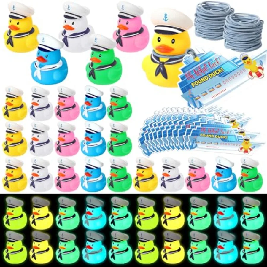 180 Pcs Duck Tag Cruise Kit cludes 60 Pcs Mi Cruisg Rubber Ducks 60 Sheets Cruise Tag Card 60 Pcs Elastic Rubber Bands for Hidg
180 Pcs Duck Tag Cruise Kit cludes 60 Pcs Mi Cruisg Rubber Ducks 60 Sheets Cruise Tag Card 60 Pcs Elastic Rubber Bands for Hidg