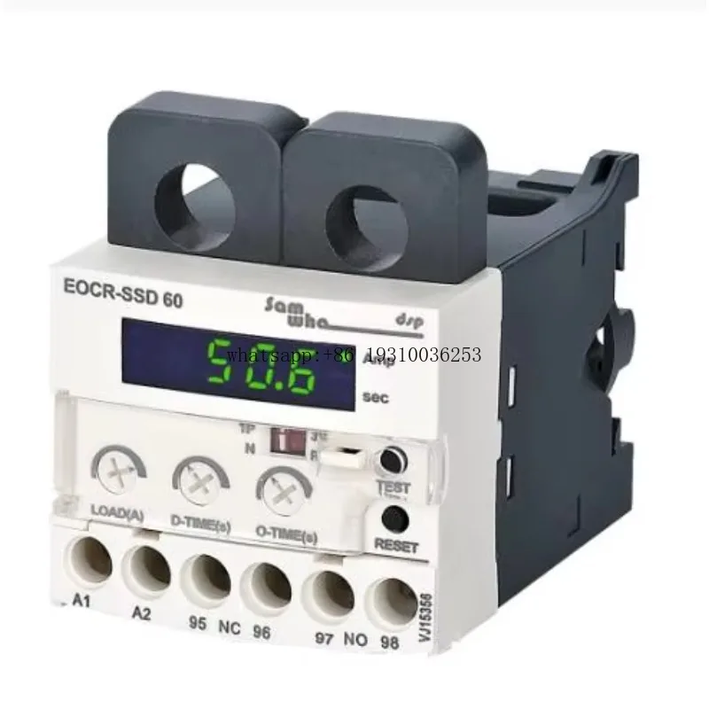 EOCR-SSD 180-260VAC Digital Electronic Overload Relay Motor Protector Thermal Overload Relay
EOCR-SSD 180-260VAC Digital Electronic Overload Relay Motor Protector Thermal Overload Relay