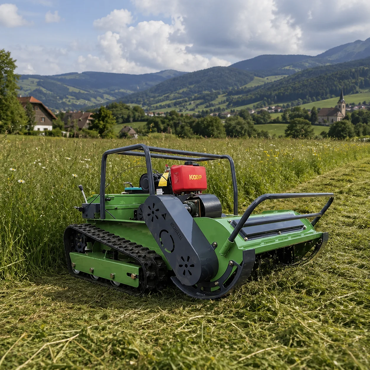 Custom RC Lawn Mower 800mm Euro 5 CE Brush Cutter for Slope Vineyard and Field Clearing Work
Custom RC Lawn Mower 800mm Euro 5 CE Brush Cutter for Slope Vineyard and Field Clearing Work