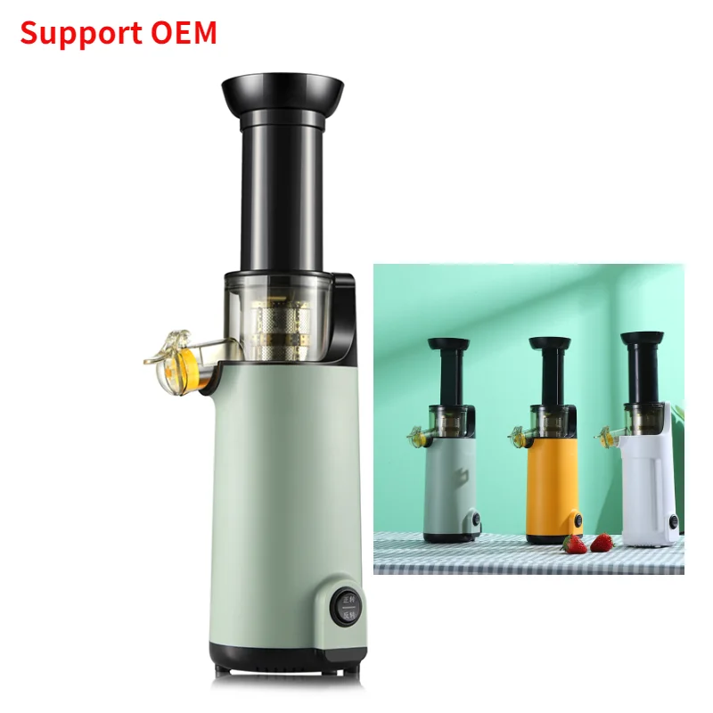 Luxury Compact Low Speed Mini Machine High Juice Yield Centrifugal Masticating Slow Juicer
Luxury Compact Low Speed Mini Machine High Juice Yield Centrifugal Masticating Slow Juicer