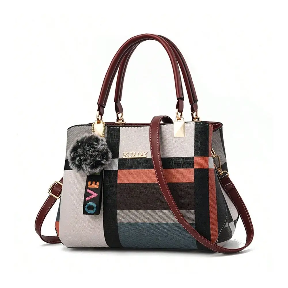 Purses And Handbags Women Fashion Crossbody Bag Shoulder Bag Plaid Pattern Top Handle Satchel Purse
Purses And Handbags Women Fashion Crossbody Bag Shoulder Bag Plaid Pattern Top Handle Satchel Purse
