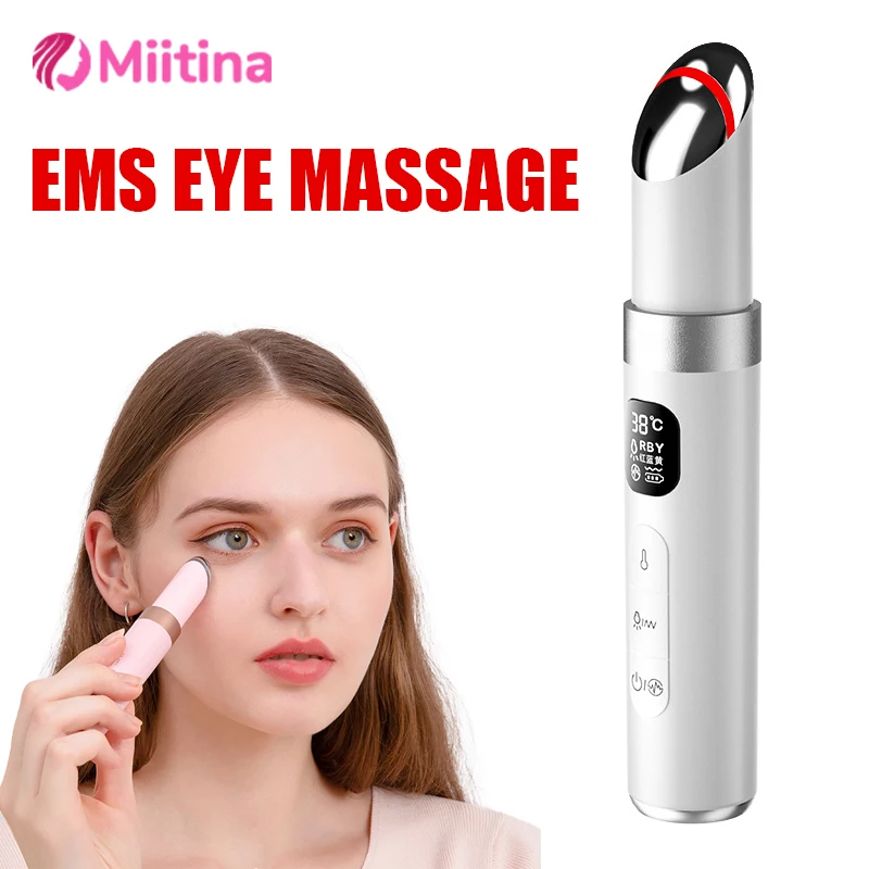 3 Colors Electric Eye Massager Constant Temperature 45℃ Heating Vibration Massage Lighten Dark Circles Eyes Bags Relax Skin Care
3 Colors Electric Eye Massager Constant Temperature 45℃ Heating Vibration Massage Lighten Dark Circles Eyes Bags Relax Skin Care