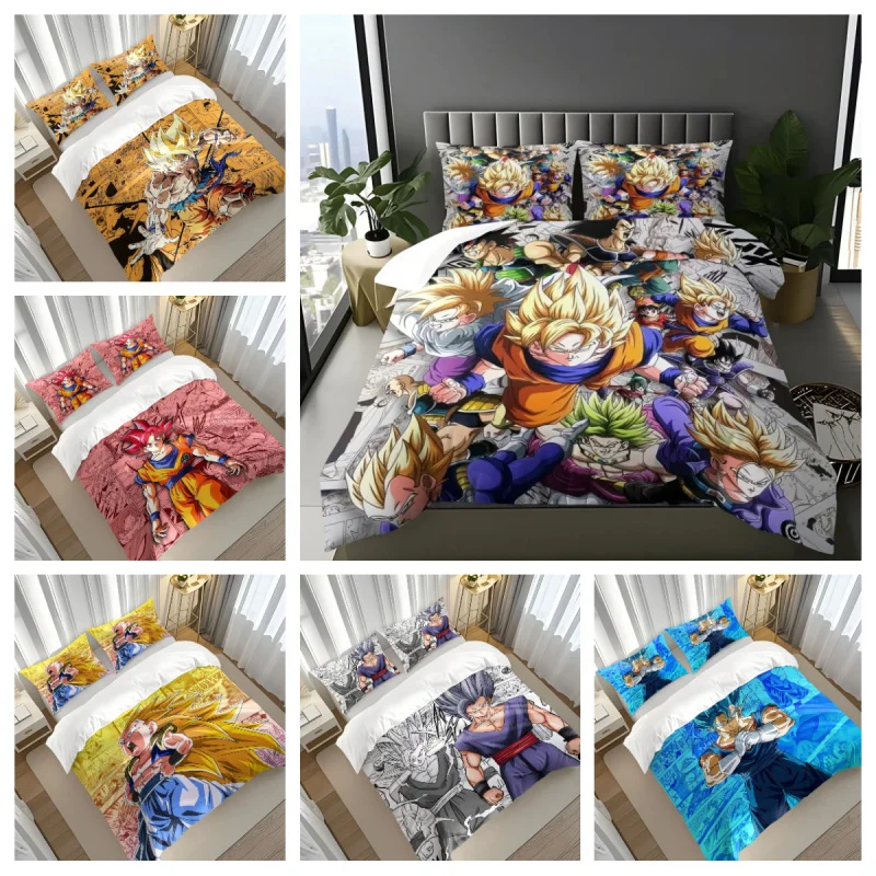 Hot Anime Bedding D-Dragon-Ball Duvet Cover and Pillowcase Perfect Decoration for Teenage Bedroom, 1-2 Piece Pillowcases/Sets
Hot Anime Bedding D-Dragon-Ball Duvet Cover and Pillowcase Perfect Decoration for Teenage Bedroom, 1-2 Piece Pillowcases/Sets