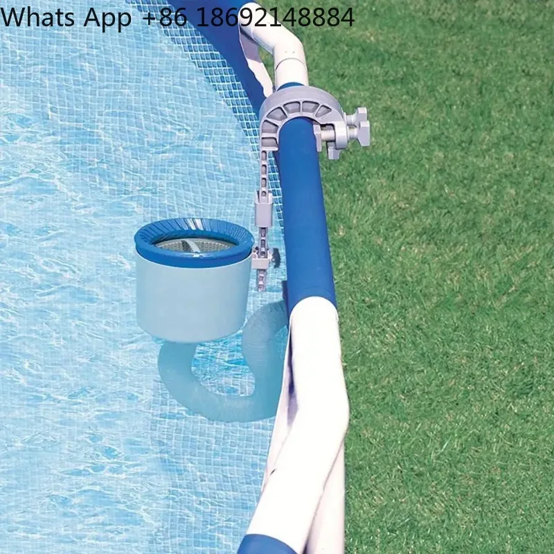 Summer wall-mounted swimming pool surface automatic skimmer and filter pump cleaning tool
Summer wall-mounted swimming pool surface automatic skimmer and filter pump cleaning tool