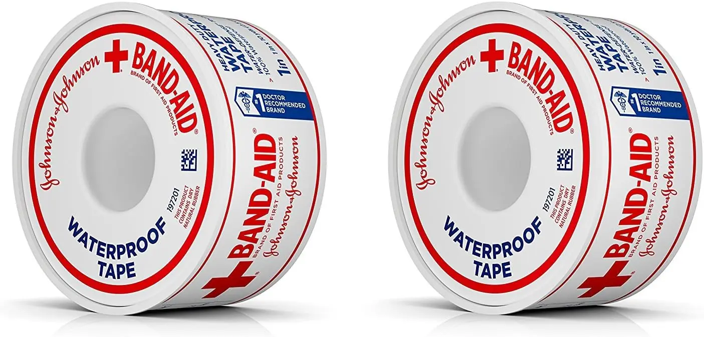 Brand of First Aid Products 100% Waterproof Self-Adhesive Medical Tape Roll to Secure Bandages, Durable First Aid Wound Care Ban
Brand of First Aid Products 100% Waterproof Self-Adhesive Medical Tape Roll to Secure Bandages, Durable First Aid Wound Care Ban