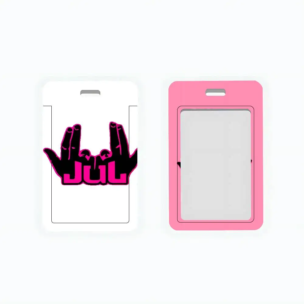 R-Rapper J-JuL C'est Pas Des Lol ID Badge Holder Neck Strap Pendant Door Card Holders Lanyards Holder, Durable PVC Material
R-Rapper J-JuL C'est Pas Des Lol ID Badge Holder Neck Strap Pendant Door Card Holders Lanyards Holder, Durable PVC Material