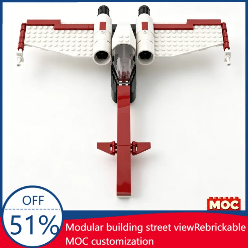 164 PCS MOC Z-95 Headhunter Building Blocks Education DIY Assembly Toy Model For Collection And Display Christmas Festival Gift
164 PCS MOC Z-95 Headhunter Building Blocks Education DIY Assembly Toy Model For Collection And Display Christmas Festival Gift