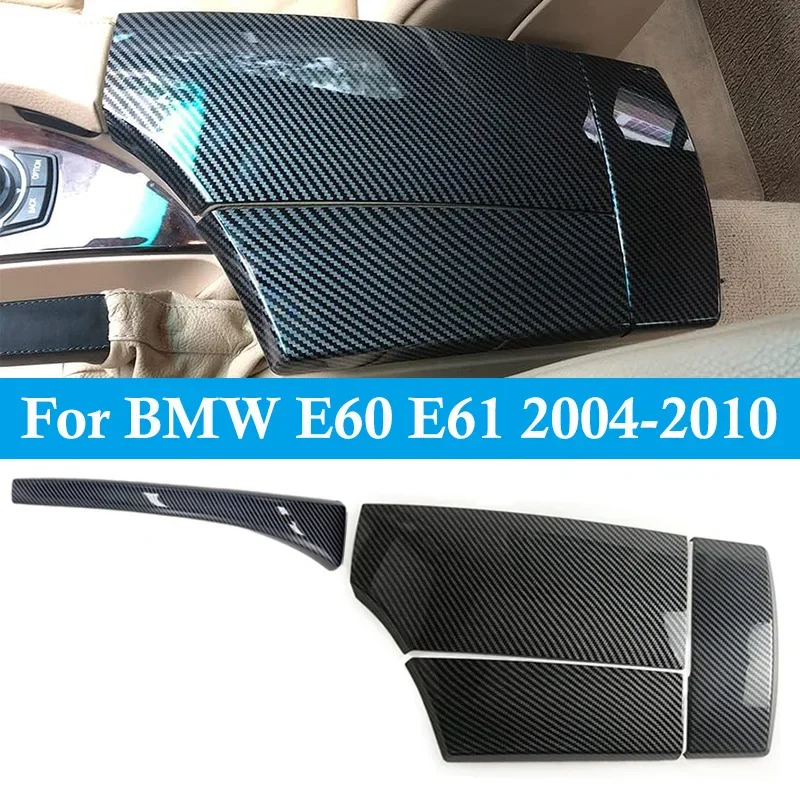 Carbon Fiber Style LHD Car Center Console Armrest Box Cover Side Panel Trim Strip For BMW 5 Series E60 E61 2004 2005-2009 2010
Carbon Fiber Style LHD Car Center Console Armrest Box Cover Side Panel Trim Strip For BMW 5 Series E60 E61 2004 2005-2009 2010