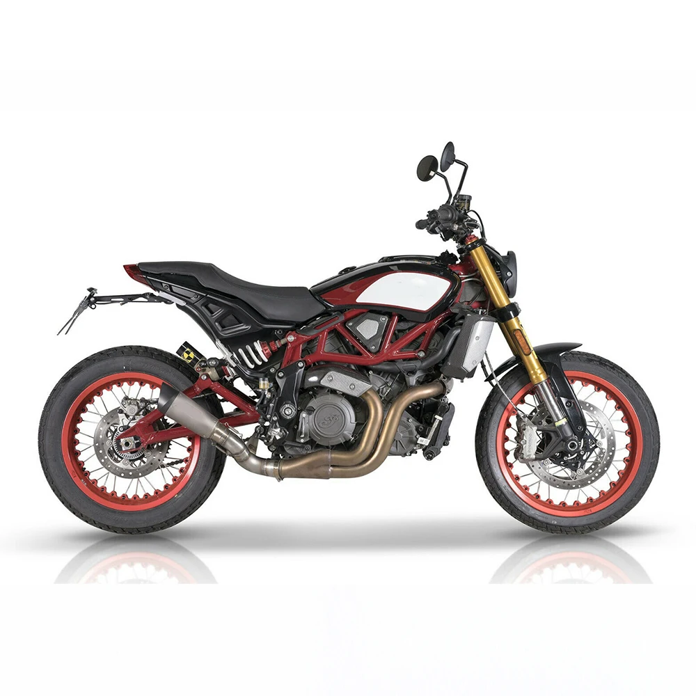 Для Indian FTR 1200 S 2019-2020, FTR1200 Rally / Carbon 2020, FTR1200 Escape: Мотоциклетный выхлопной глушитель с соединительной трубой 61 мм, тип Slip-on
Для Indian FTR 1200 S 2019-2020, FTR1200 Rally / Carbon 2020, FTR1200 Escape: Мотоциклетный выхлопной глушитель с соединительной трубой 61 мм, тип Slip-on