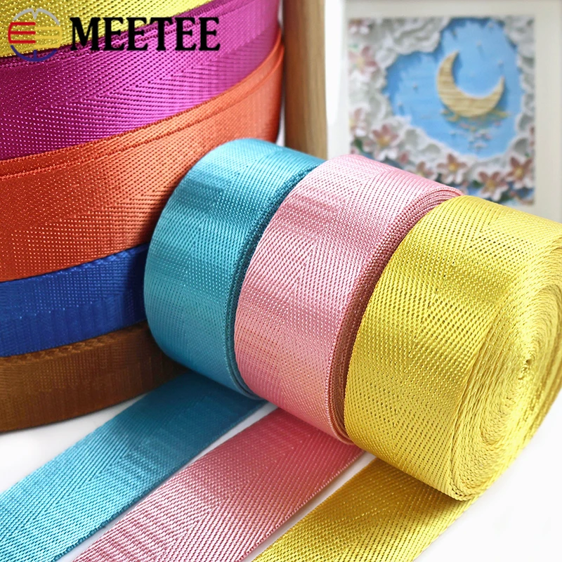 5Meters 20-50mm Nylon Webbing Strap Backpack Ribbons Band for Handbag Luggage Dog Collar Straps DIY Sewing Crafts Accessories
5Meters 20-50mm Nylon Webbing Strap Backpack Ribbons Band for Handbag Luggage Dog Collar Straps DIY Sewing Crafts Accessories