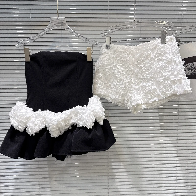 Осенне-зимнее новое милое плиссированное платье без бретелек из рыбьей кости + шорты, комплект из двух предметов, женский элегантный модный дизайн, сенсорный комплект
Осенне-зимнее новое милое плиссированное платье без бретелек из рыбьей кости + шорты, комплект из двух предметов, женский элегантный модный дизайн, сенсорный комплект