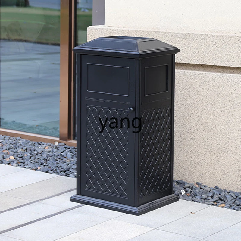 CX villa courtyard outdoor garden trash can stainless steel outdoor square trash can
CX villa courtyard outdoor garden trash can stainless steel outdoor square trash can