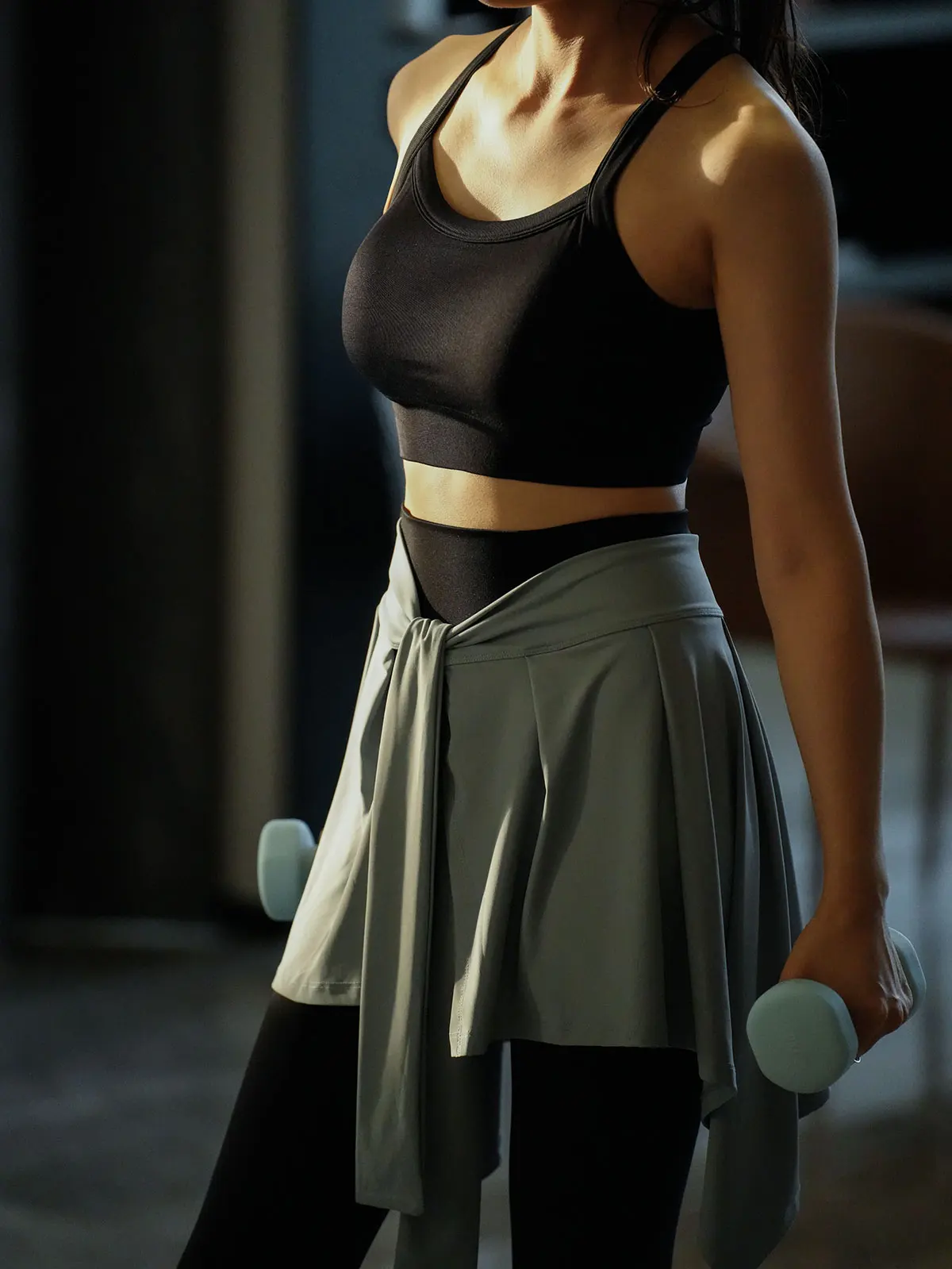 Spor One-Piece Yoga Running Skirt Women's Butt Covering Gym Series Polyester Fiber orts Length Color Design
Spor One-Piece Yoga Running Skirt Women's Butt Covering Gym Series Polyester Fiber orts Length Color Design