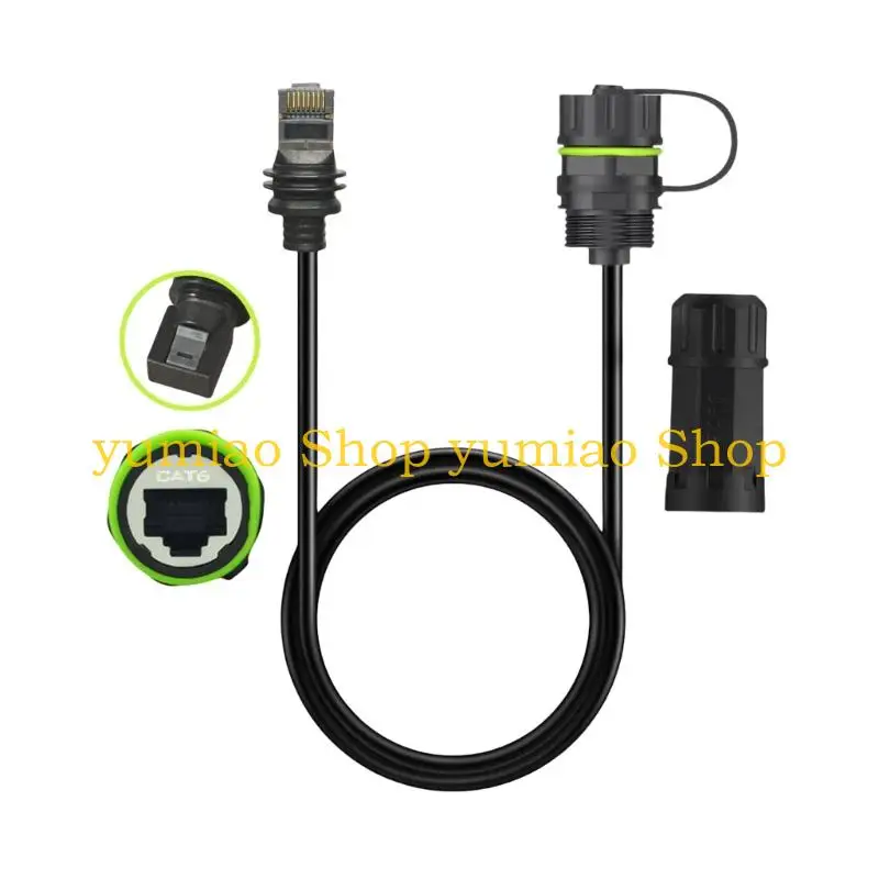 587B Промышленный стыковочный разъем RJ45 Сетевой водонепроницаемый удлинительный кабель для крепления на панели
587B Промышленный стыковочный разъем RJ45 Сетевой водонепроницаемый удлинительный кабель для крепления на панели