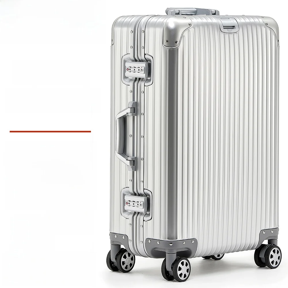 SGG Full Aluminum Magnesium Alloy Carry-On Suitcase with Universal Wheels Password Lo 24 Inch Travel Bag for Men And Women
SGG Full Aluminum Magnesium Alloy Carry-On Suitcase with Universal Wheels Password Lo 24 Inch Travel Bag for Men And Women