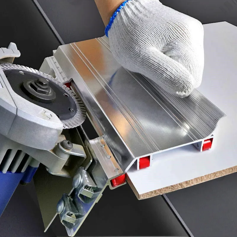Tile Marble Chamfering Guide Locator 45 Degree Angle Cutting Adjustable Manual For Stone Building Tool Corner Cutting Machine
Tile Marble Chamfering Guide Locator 45 Degree Angle Cutting Adjustable Manual For Stone Building Tool Corner Cutting Machine