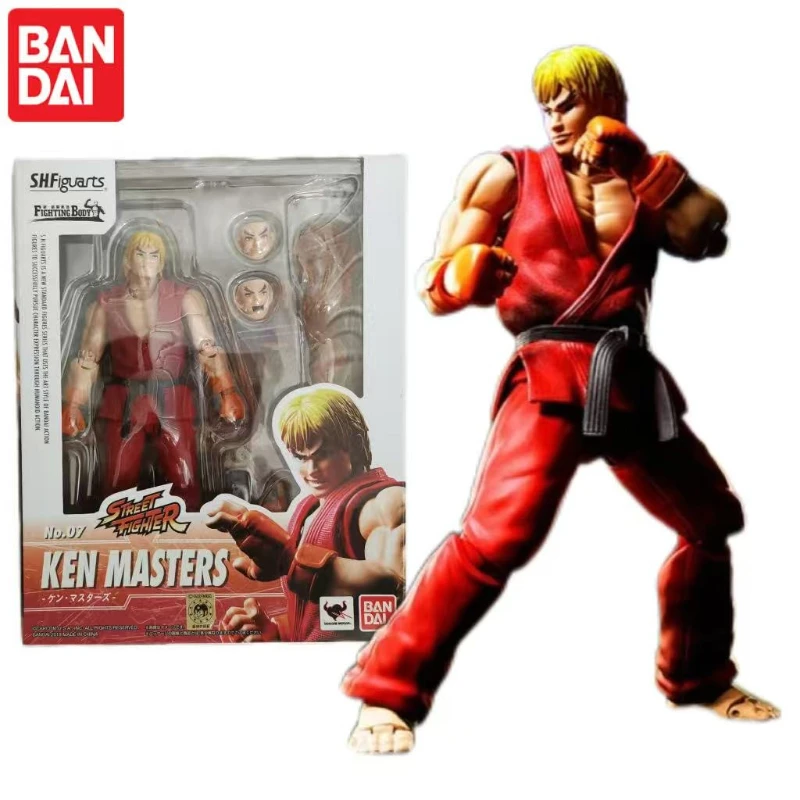 In Stock Original Bandai S.H.Figuarts Street Fighter KEN Anime Action Figure Toys RED Cloth KEN PVC Model Gifts Collectible
In Stock Original Bandai S.H.Figuarts Street Fighter KEN Anime Action Figure Toys RED Cloth KEN PVC Model Gifts Collectible