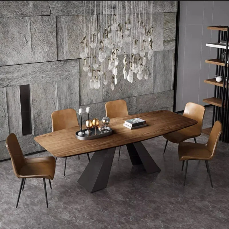 All solid wood Nordic dining table simple household desk large board dining table integrated living room long table
All solid wood Nordic dining table simple household desk large board dining table integrated living room long table