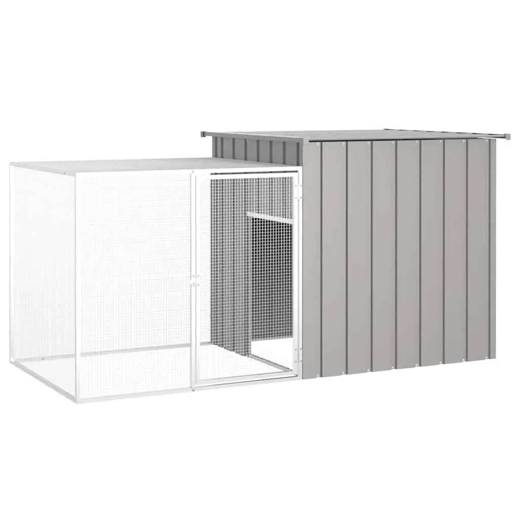 78.7x35.8x39.4in Galvanized Steel Chicken Coop Weatherproof Metal Run for Hens Ducks Small Animals Outdoor Backyard, Customized
78.7x35.8x39.4in Galvanized Steel Chicken Coop Weatherproof Metal Run for Hens Ducks Small Animals Outdoor Backyard, Customized