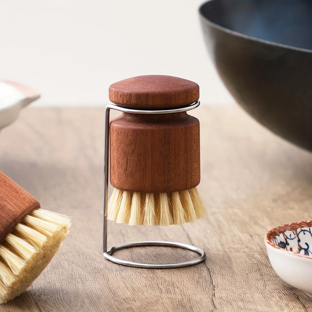 Durable Wood Scrub Brush with Hog Bristle Bristles & Wood Handle,Non-Scratch for Cookware,Kitchen Cleaning for Pots,Pans,Dishes
Durable Wood Scrub Brush with Hog Bristle Bristles & Wood Handle,Non-Scratch for Cookware,Kitchen Cleaning for Pots,Pans,Dishes